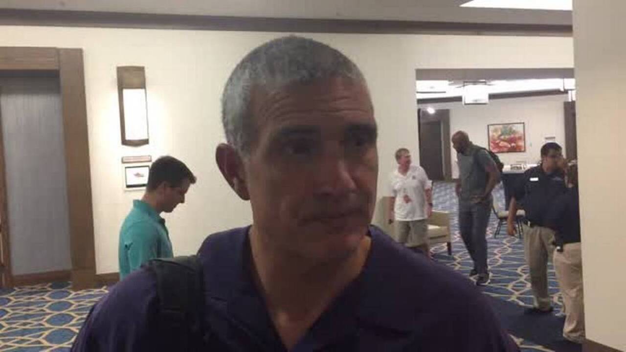 Frank Martin talks big welcome at SEC meetings