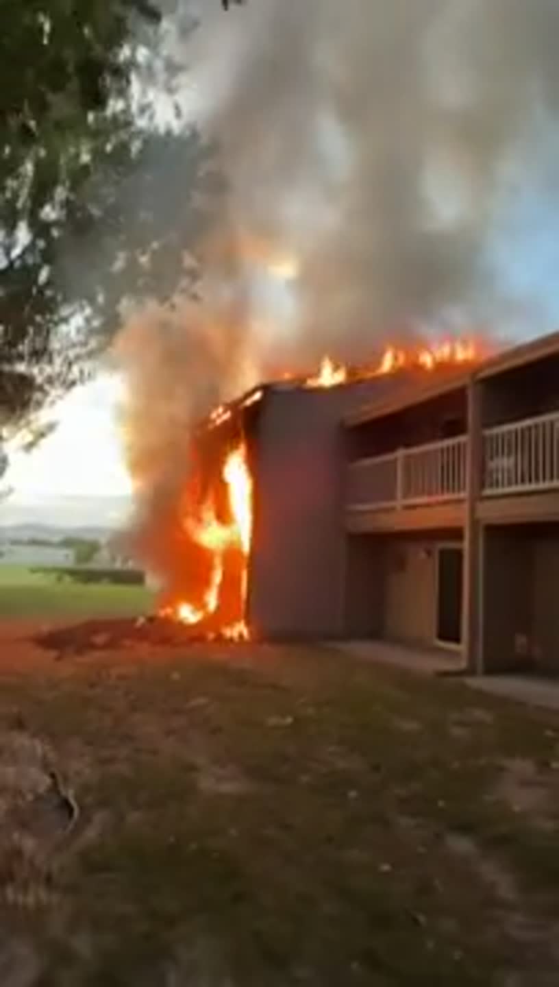 Apartment fire in Boise on June 23, 2026