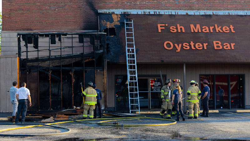 Rosehill Seafood owner talks about damage to restaurant after morning fire