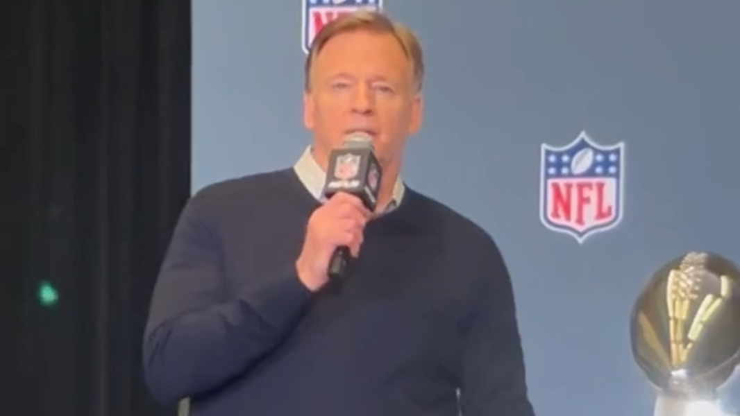 NFL commissioner Roger Goodell denies league fined Seahawks $5M for not selling the team yet