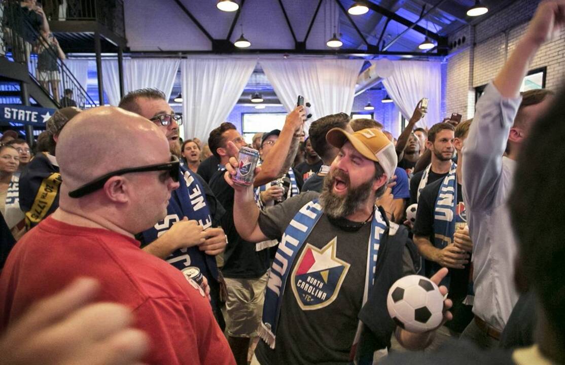 Soccer fans rally in Raleigh to show support for chance at new MLS Football club