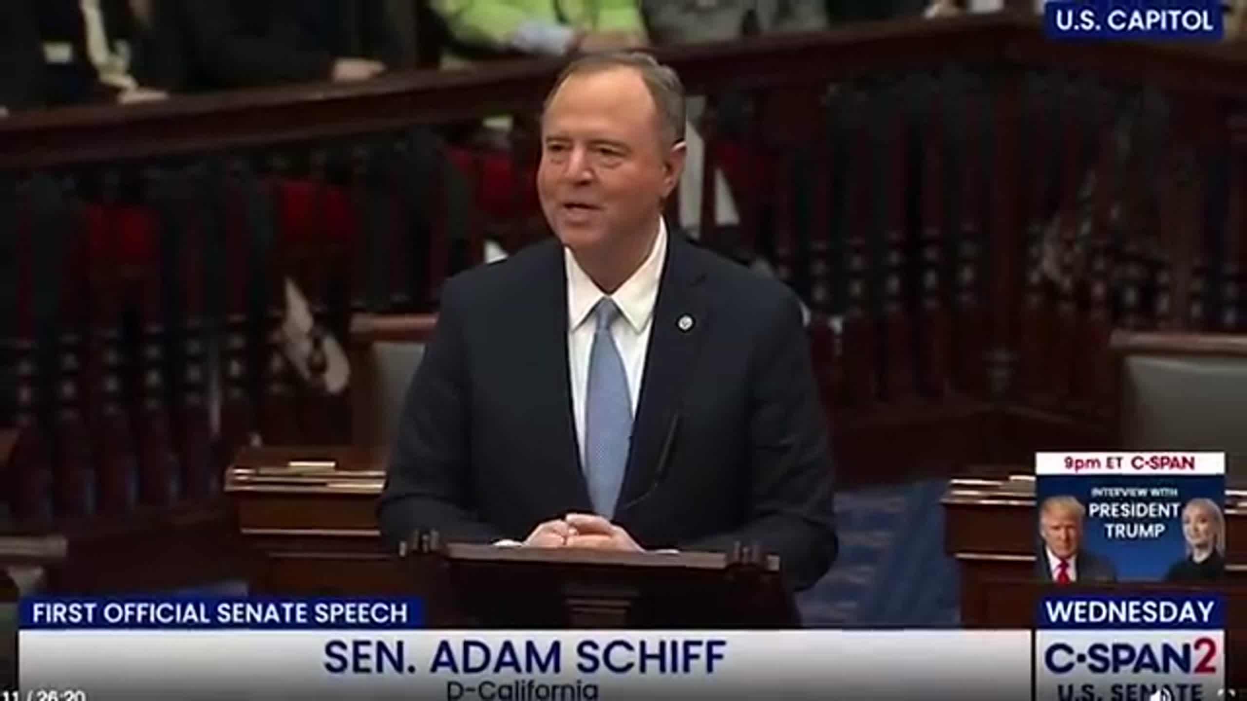 Sen. Adam Schiff: I’m not fond of Trump but am ‘willing to work with anyone’