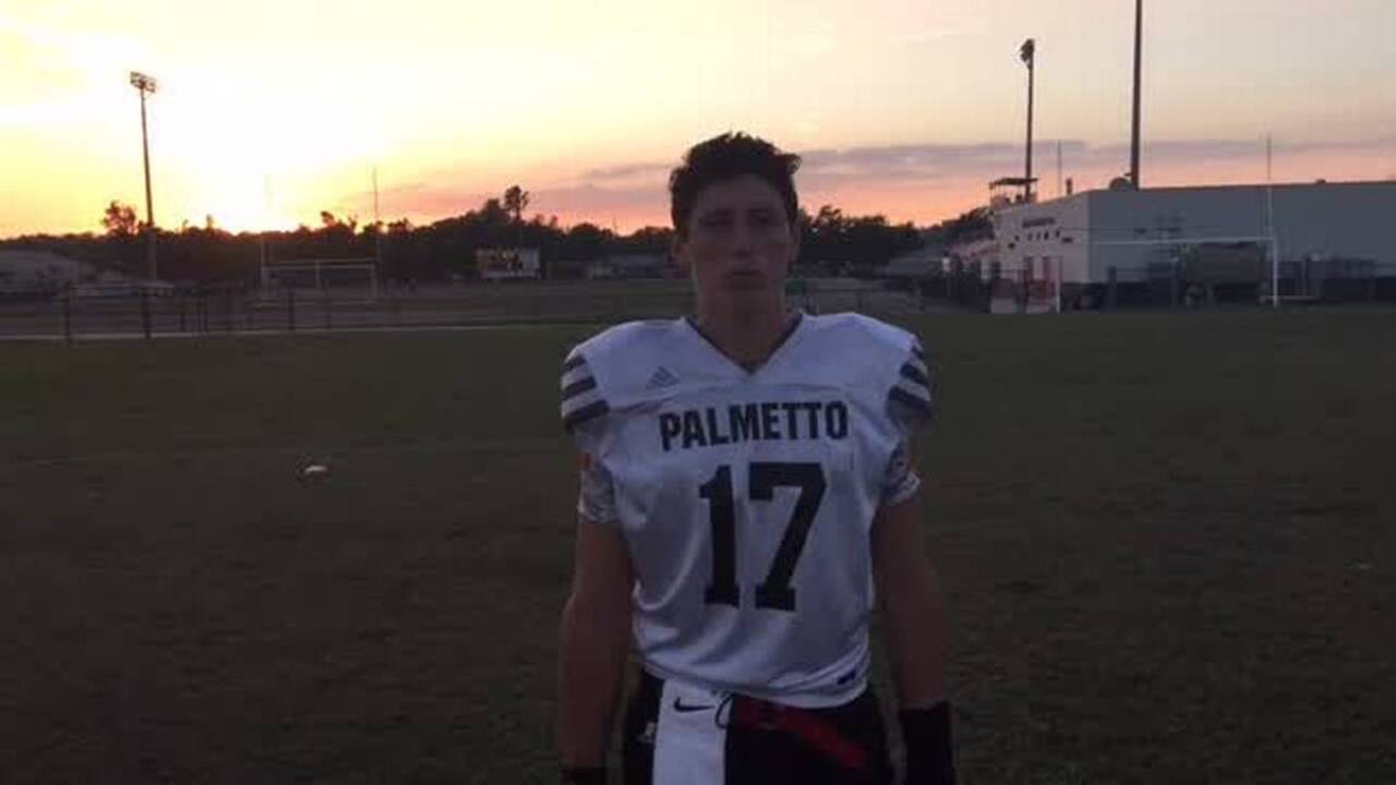 Palmetto High QB Anthony Marino engineers drive to remember