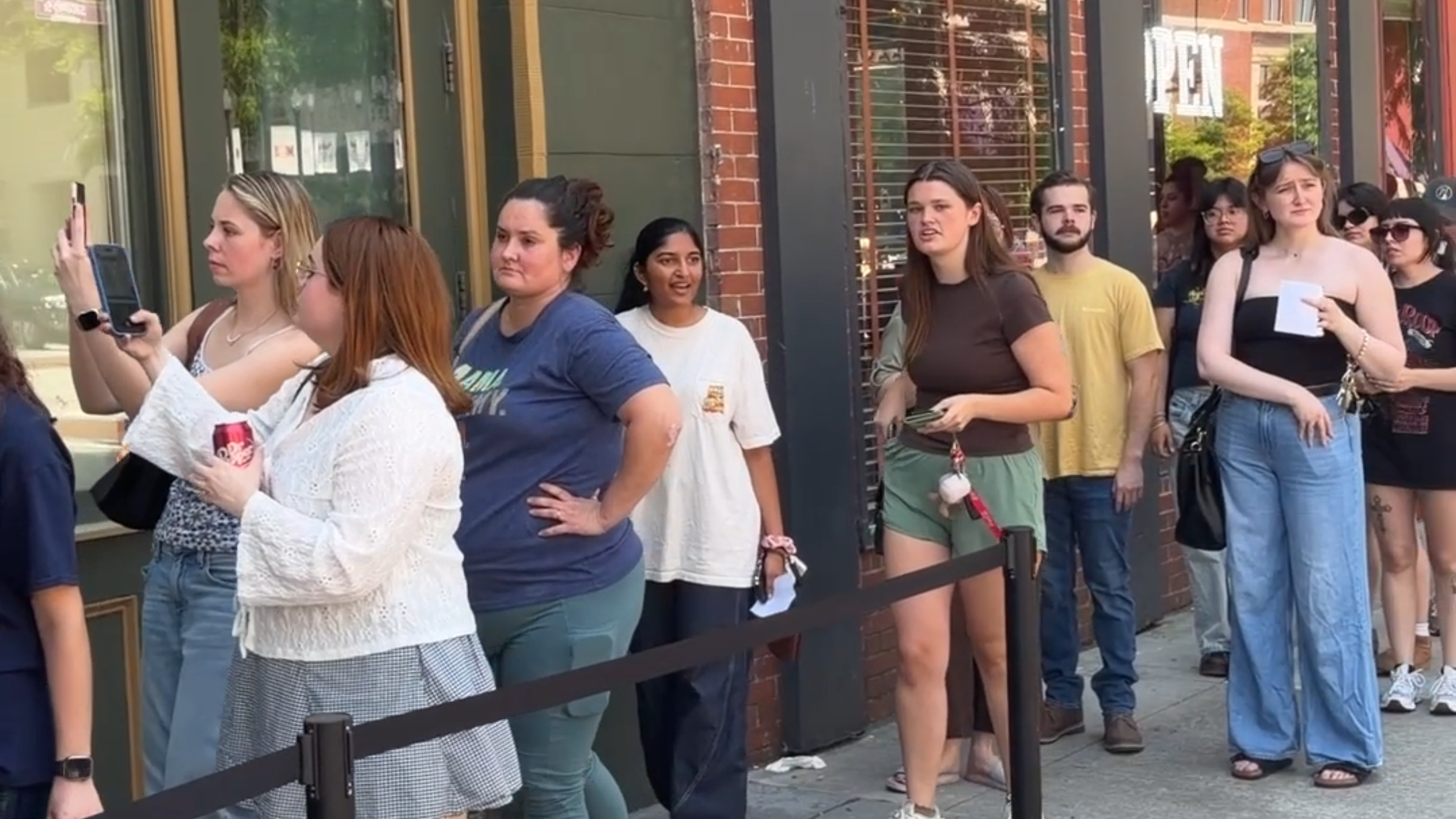 Hundreds wait in downtown Macon for pop-up Phoebe Bridgers concert at Capitol Theatre