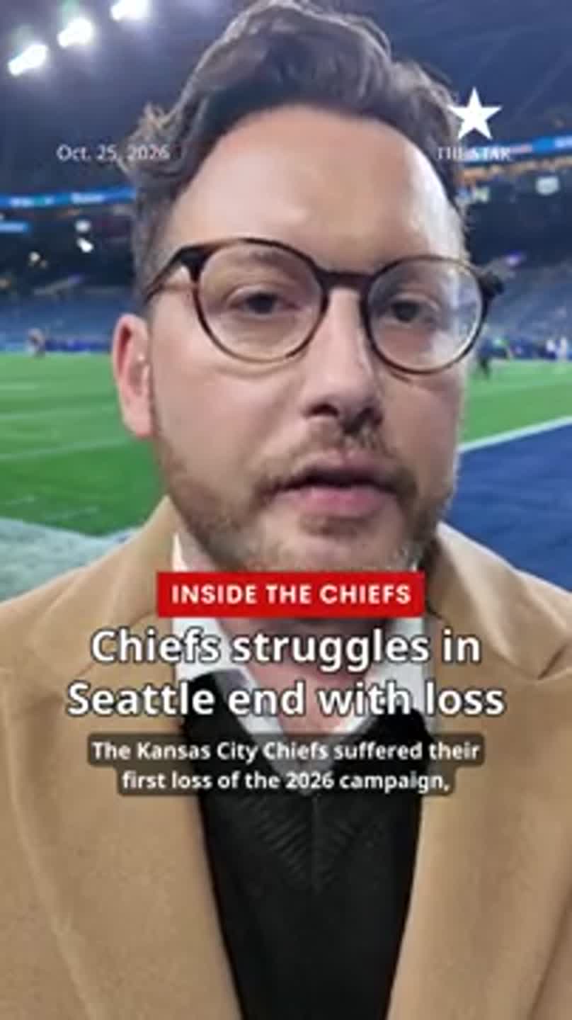 Chiefs struggles in Seattle end with Kansas City's first loss