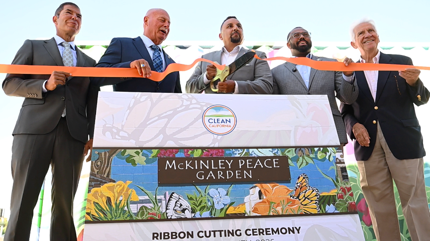 See the unveiling for Fresno’s newest community garden