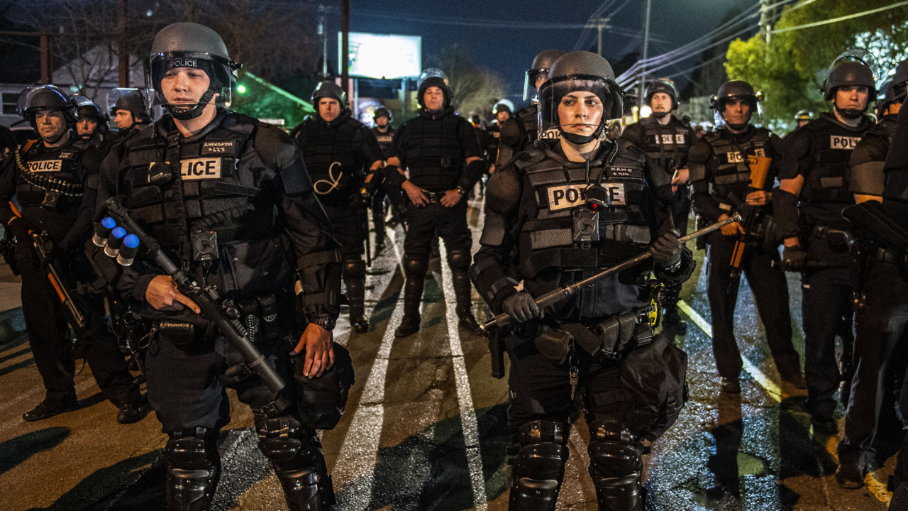 Police end Stephon Clark protest in East Sacramento with arrest of 84 people