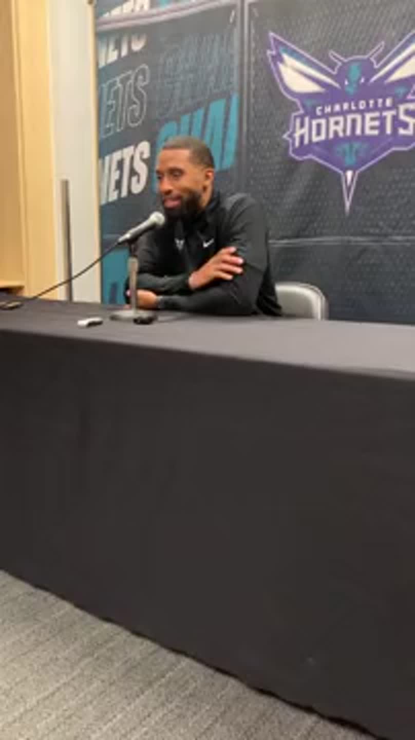 Hornets' Charles Lee discusses relationship with Panthers' Dave Canales