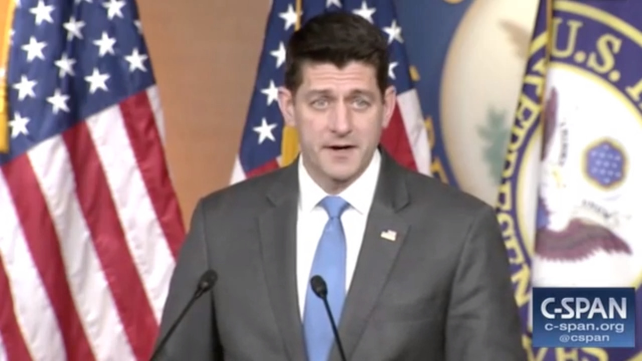 Speaker Ryan not running for re-election, doesn't want to be a 'weekend dad' 