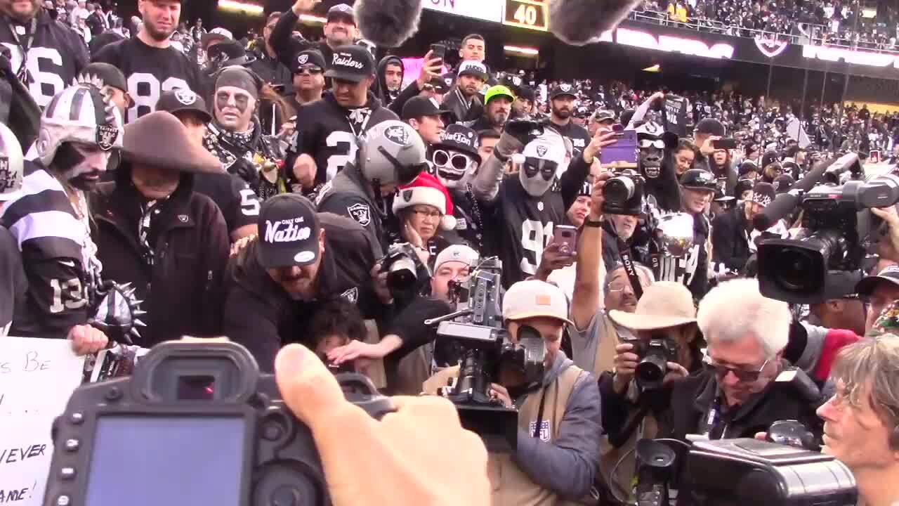 Raiders fans, you are frozen in the wrong time. All you needed to do was let it go