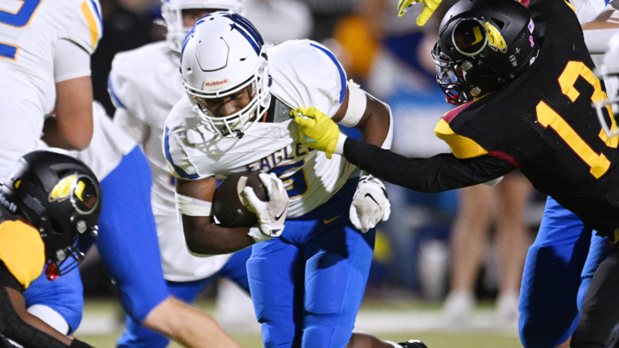 Watch game action as Bakersfield Christian steamrolls Tulare Union