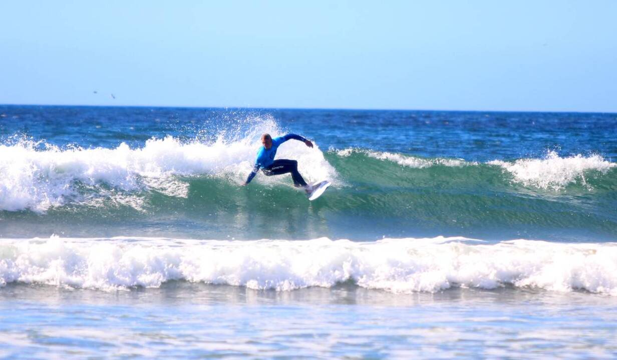 'Amped' A.G. surfer Joel Bishop talks about breaking through at WSL Pismo Beach Open