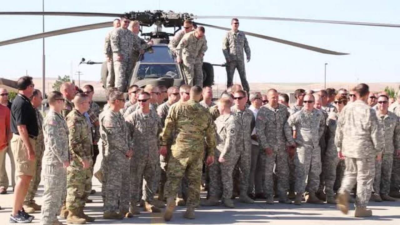 Idaho National Guard says goodbye to AH-64 Apache