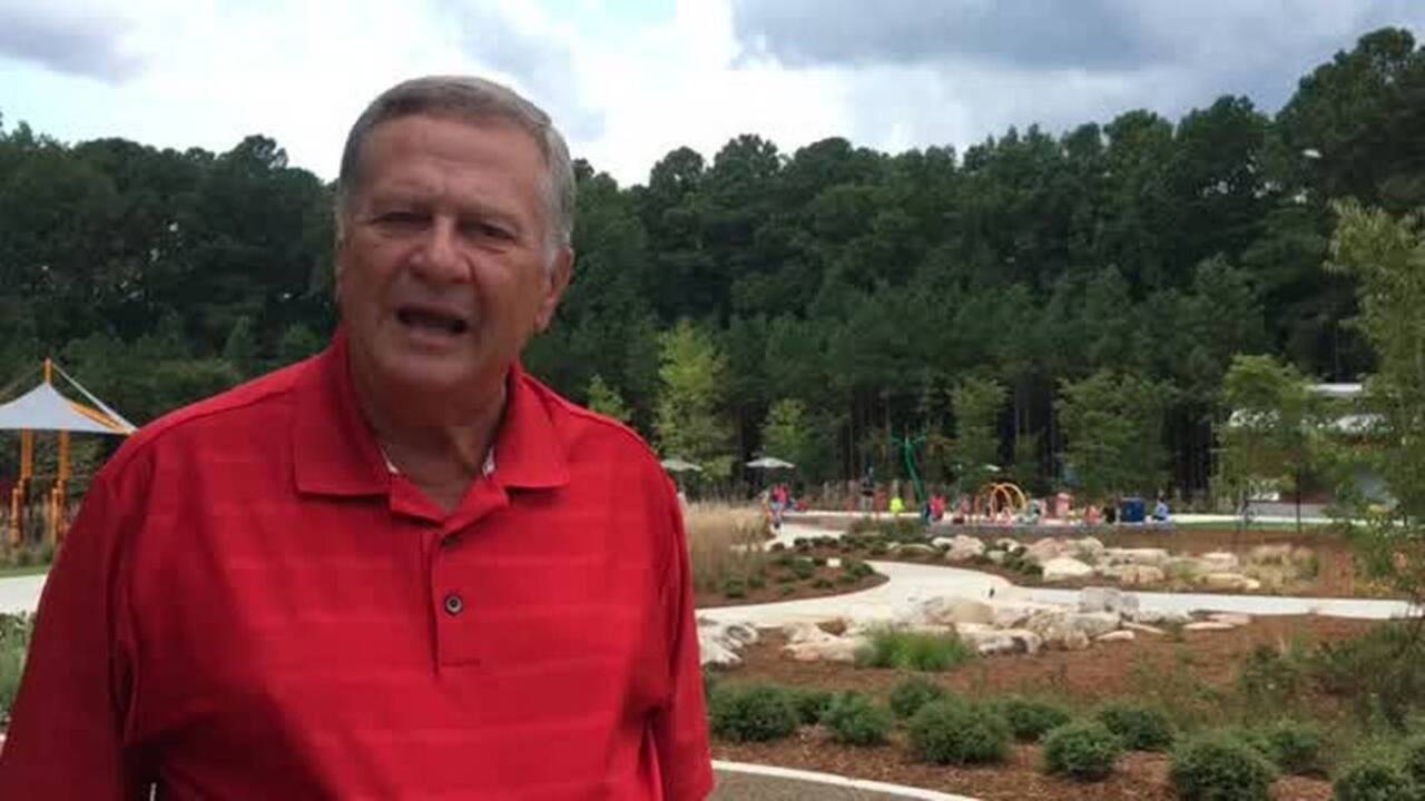 Cary’s Jack Smith Park opens with town’s first sprayground