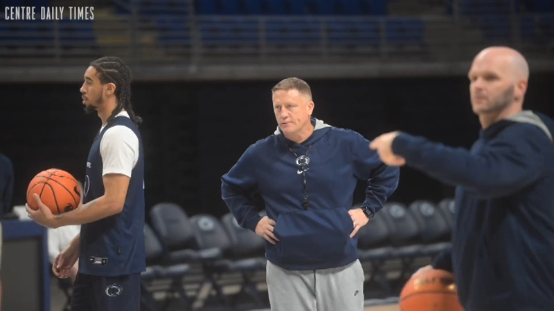 A look inside Penn State men’s basketball practice as they prepare for the season